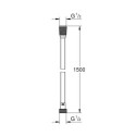 Wąż Prysznicowy Silverflex Twistfree 26346001 Grohe Wąż Prysznicowy Silverflex Twistfree 26346001 Grohe