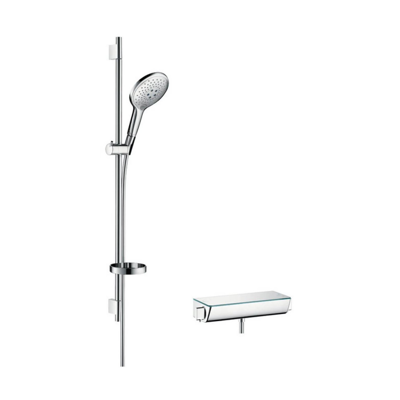 Zestaw Prysznicowy Ecostat Select S 150 Raindance 27037000 Hansgrohe Zestaw Prysznicowy Ecostat Select S 150 Raindance 27037000 Hansgrohe