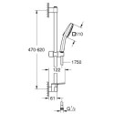 Zestaw Prysznicowy Tempesta Cube 110 Chrom 27928003 Grohe Zestaw Prysznicowy Tempesta Cube 110 Chrom 27928003 Grohe