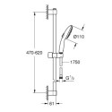 Zestaw Prysznicowy Tempesta 110 Chrom 26162003 Grohe Zestaw Prysznicowy Tempesta 110 Chrom 26162003 Grohe