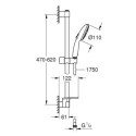 Zestaw Prysznicowy Tempesta 110 Chrom 26918003 Grohe Zestaw Prysznicowy Tempesta 110 Chrom 26918003 Grohe