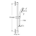 Zestaw Prysznicowy Tempesta 110 Chrom 27925003 Grohe Zestaw Prysznicowy Tempesta 110 Chrom 27925003 Grohe