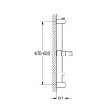 Drążek Prysznicowy Tempesta 600 Mm Chrom 27523001 Grohe Drążek Prysznicowy Tempesta 600 Mm Chrom 27523001 Grohe