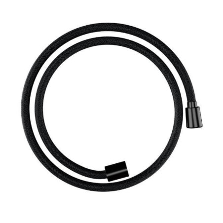 Wąż Prysznicowy Designflex Czarny Chrom Szczotkowany 28220340 Hansgrohe