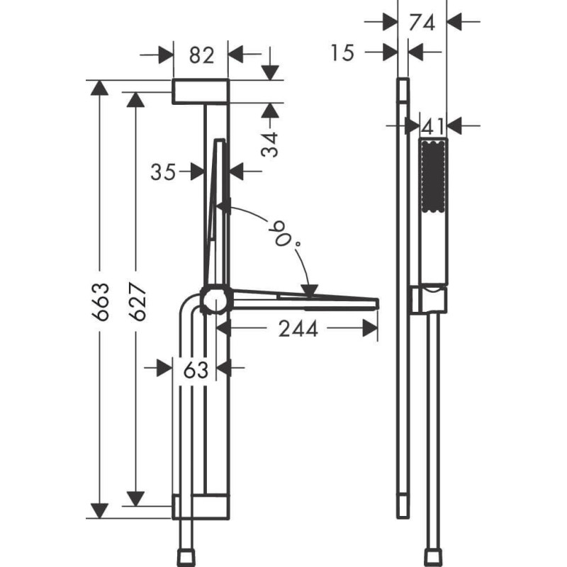 Zestaw Prysznicowy Pulsify E Czarny Mat 24370670 Hansgrohe Zestaw Prysznicowy Pulsify E Czarny Mat 24370670 Hansgrohe