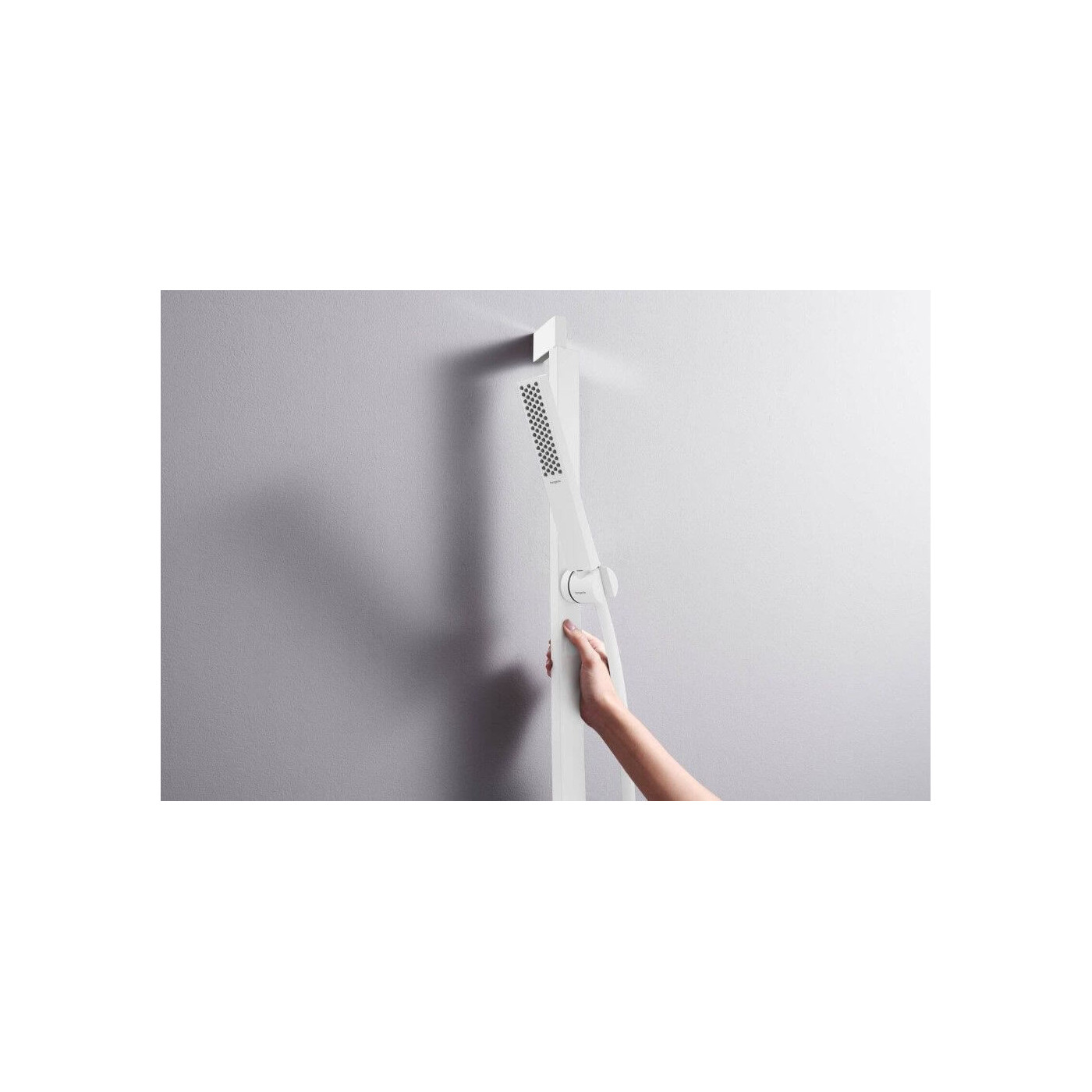 Zestaw Prysznicowy Pulsify E Biały Mat 24370700 Hansgrohe Zestaw Prysznicowy Pulsify E Biały Mat 24370700 Hansgrohe