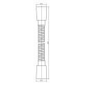 Wąż Prysznicowy 150 cm Miedź 029CP Omnires Wąż Prysznicowy 150 cm Miedź 029CP Omnires