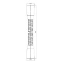 Wąż Prysznicowy 125 cm Y Czarny 022-BL Omnires Wąż Prysznicowy 125 cm Y Czarny 022-BL Omnires