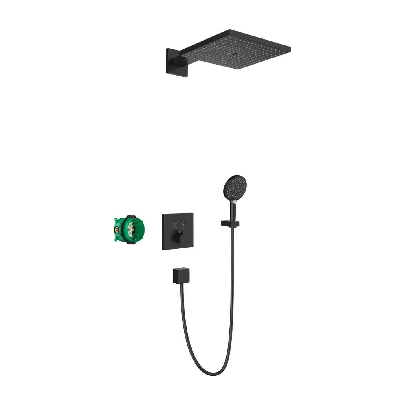 System Prysznicowy Podtynkowy Raindance E Z Termostatem Czarny Mat 27939670 Hansgrohe System Prysznicowy Podtynkowy Raindance E Z Termostatem Czarny Mat 27939670 Hansgrohe