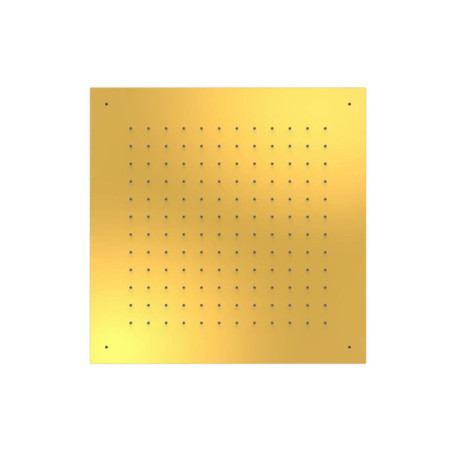 Deszczownica Sufitowa Podtynkowa 500x500 Złoty 134951OR Tres