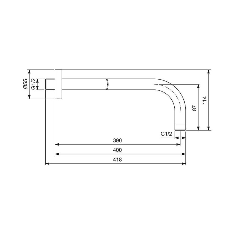 Zestaw Natryskowy Termostatyczny Ceratherm Z Deszczownicą Chrom A7572AA Ideal Standard Zestaw Natryskowy Termostatyczny Ceratherm Z Deszczownicą Chrom A7572AA Ideal Standard