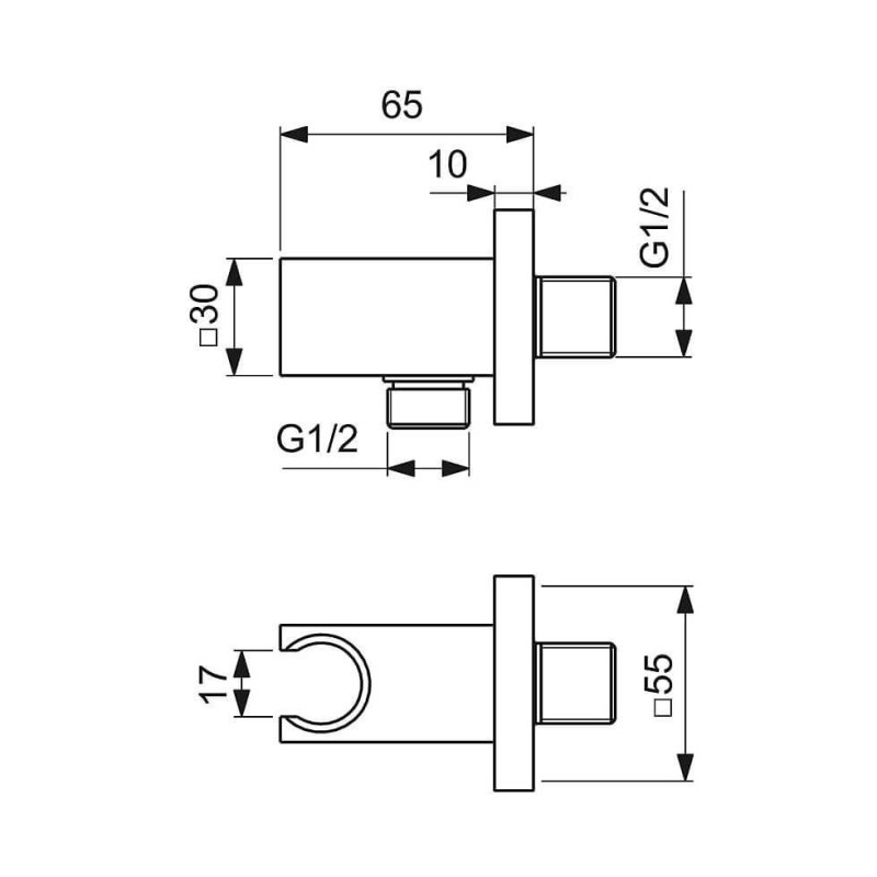 Zestaw Natryskowy Termostatyczny Ceratherm Z Deszczownicą Chrom A7572AA Ideal Standard Zestaw Natryskowy Termostatyczny Ceratherm Z Deszczownicą Chrom A7572AA Ideal Standard
