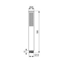 Zestaw Natryskowy Termostatyczny Ceratherm Z Deszczownicą Chrom A7572AA Ideal Standard Zestaw Natryskowy Termostatyczny Ceratherm Z Deszczownicą Chrom A7572AA Ideal Standard