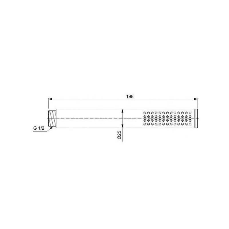 Zestaw Natryskowy Termostatyczny Ceratherm Z Deszczownicą Chrom A7573AA Ideal Standard Zestaw Natryskowy Termostatyczny Ceratherm Z Deszczownicą Chrom A7573AA Ideal Standard