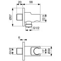 Zestaw Natryskowy Termostatyczny Ceratherm Z Deszczownicą Chrom A7573AA Ideal Standard Zestaw Natryskowy Termostatyczny Ceratherm Z Deszczownicą Chrom A7573AA Ideal Standard