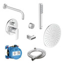 Zestaw Natryskowy Connect Air Z Deszczownicą Chrom A7574AA Ideal Standard Zestaw Natryskowy Connect Air Z Deszczownicą Chrom A7574AA Ideal Standard