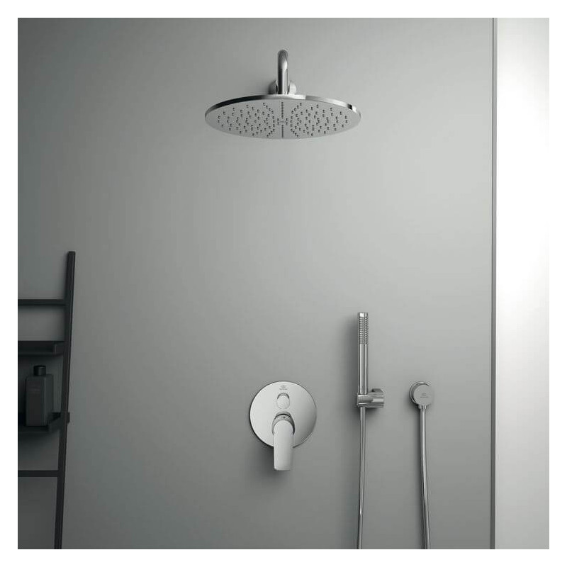 Zestaw Natryskowy Connect Air Z Deszczownicą Chrom A7574AA Ideal Standard Zestaw Natryskowy Connect Air Z Deszczownicą Chrom A7574AA Ideal Standard