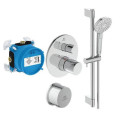 Zestaw Prysznoicowy Ceratherm T25 Chrom A7598AA Ideal Standard Zestaw Prysznoicowy Ceratherm T25 Chrom A7598AA Ideal Standard