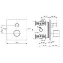 Zestaw Prysznicowy Ceratherm C100 Chrom A7599AA Ideal Standard Zestaw Prysznicowy Ceratherm C100 Chrom A7599AA Ideal Standard