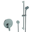 Zestaw Prysznicowy Alpha Chrom BD188AA Ideal Standard Zestaw Prysznicowy Alpha Chrom BD188AA Ideal Standard
