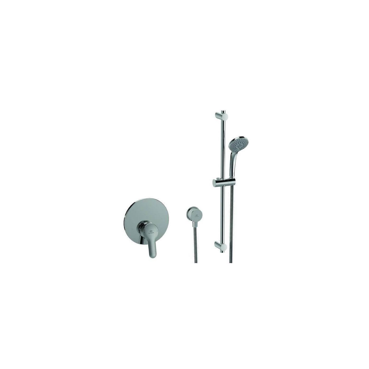 Zestaw Prysznicowy Alpha Chrom BD188AA Ideal Standard Zestaw Prysznicowy Alpha Chrom BD188AA Ideal Standard