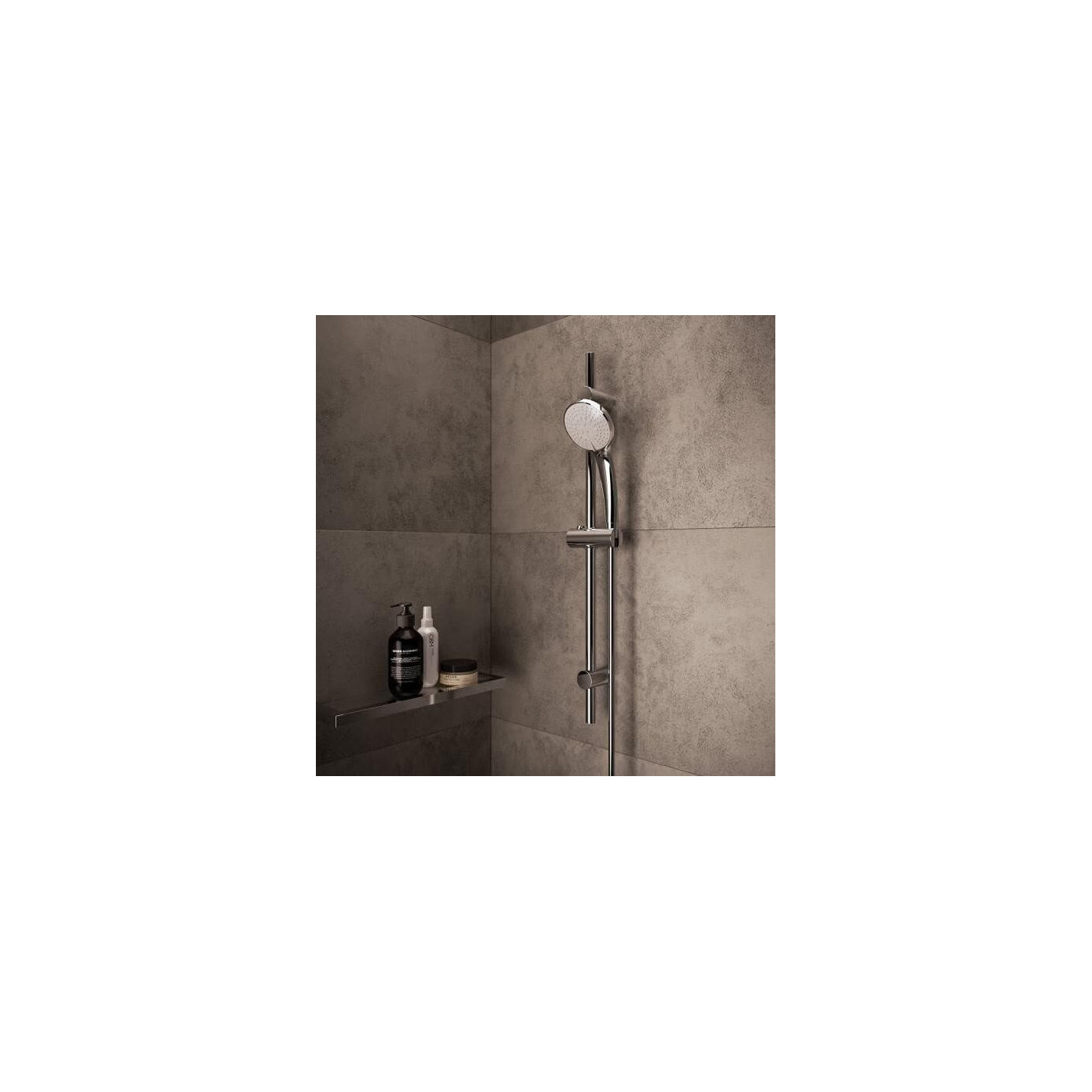 Zestaw Prysznicowy Alpha Chrom BD188AA Ideal Standard Zestaw Prysznicowy Alpha Chrom BD188AA Ideal Standard