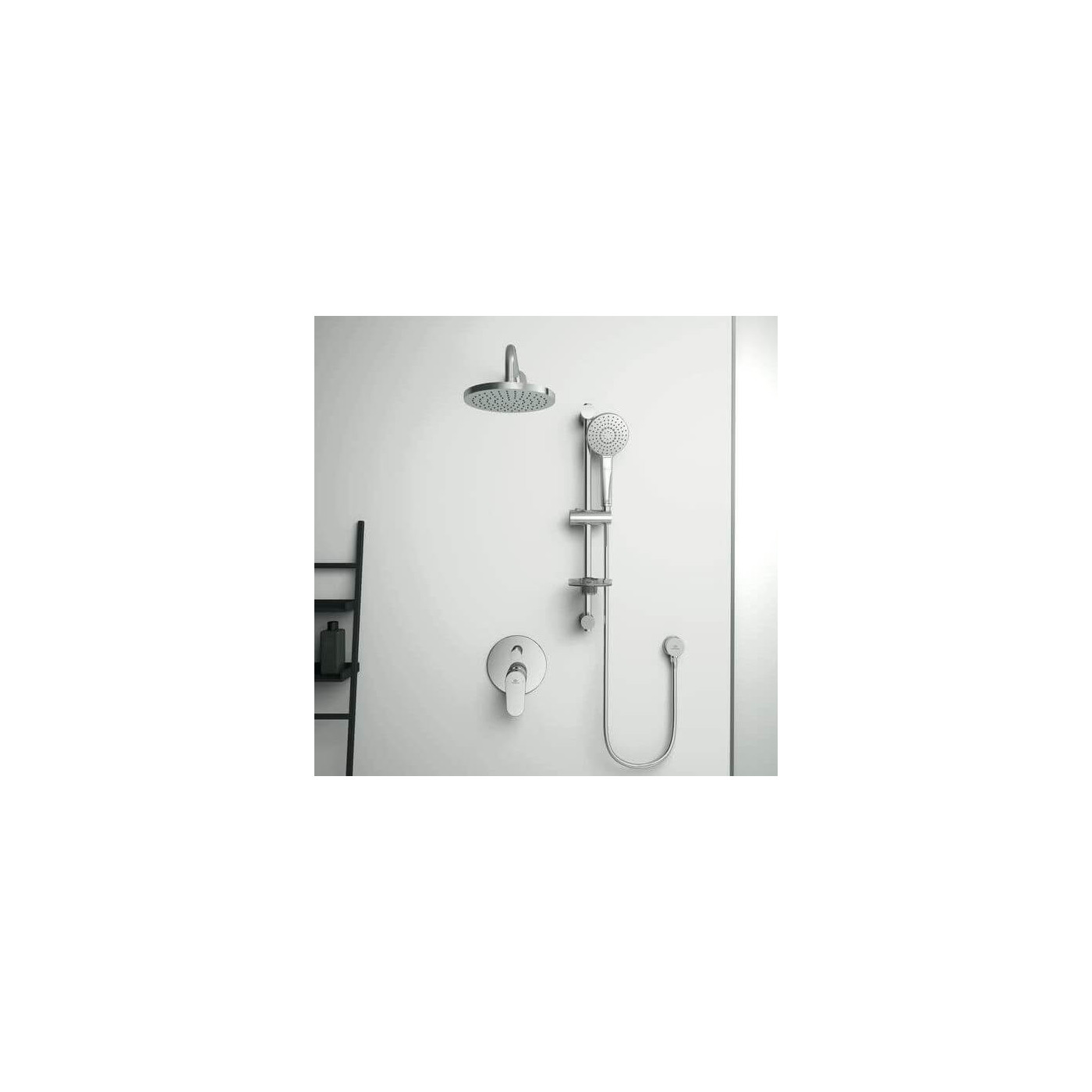 Zestaw Natryskowy Cerafine Chrom BD189AA Ideal Standard Zestaw Natryskowy Cerafine Chrom BD189AA Ideal Standard