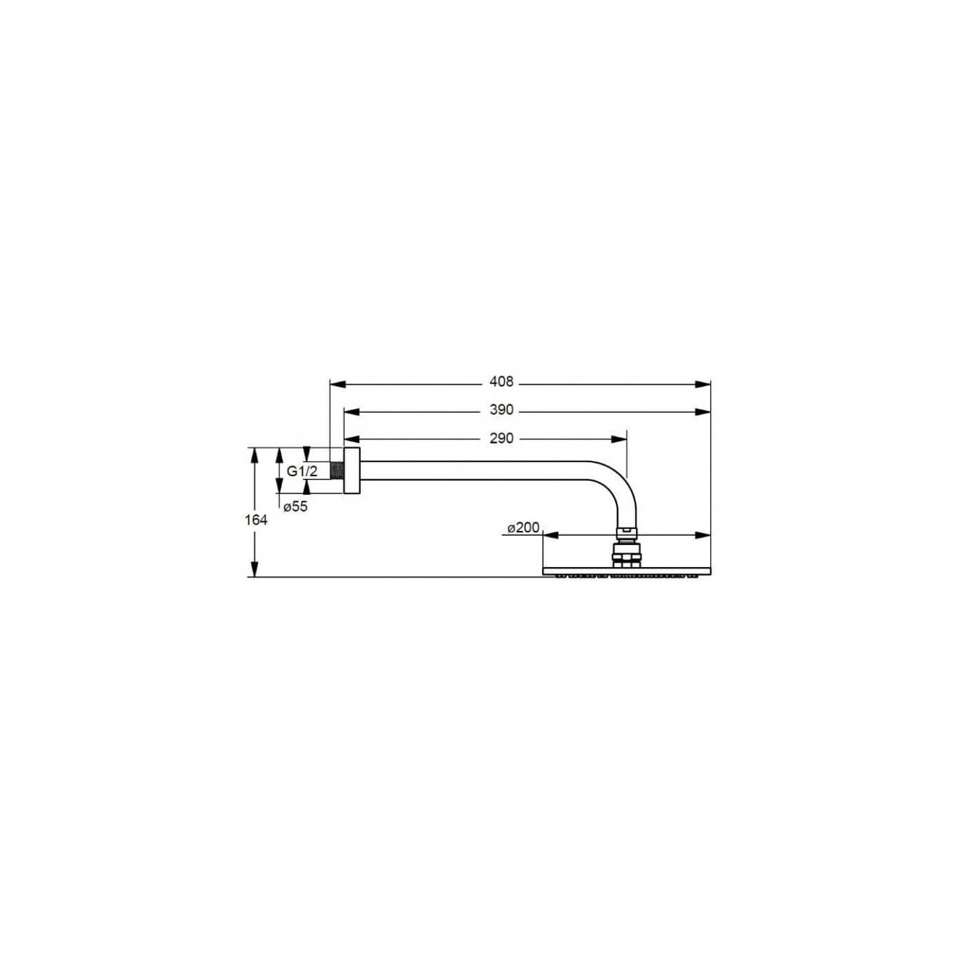 Zestaw Natryskowy Cerafine Chrom BD189AA Ideal Standard Zestaw Natryskowy Cerafine Chrom BD189AA Ideal Standard