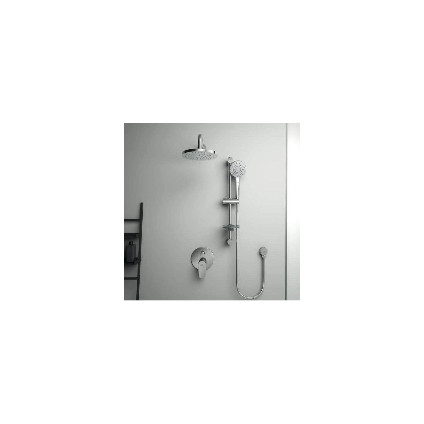 Zestaw Natryskowy Cerafine Chrom BD190AA Ideal Standard Zestaw Natryskowy Cerafine Chrom BD190AA Ideal Standard