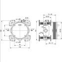 Zestaw Natryskowy Cerafine Chrom BD190AA Ideal Standard Zestaw Natryskowy Cerafine Chrom BD190AA Ideal Standard