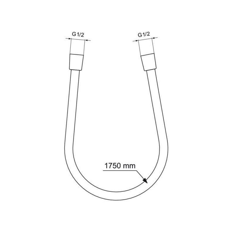 Zestaw Prysznicowy Ceraline Chrom BD192AA Ideal Standard Zestaw Prysznicowy Ceraline Chrom BD192AA Ideal Standard