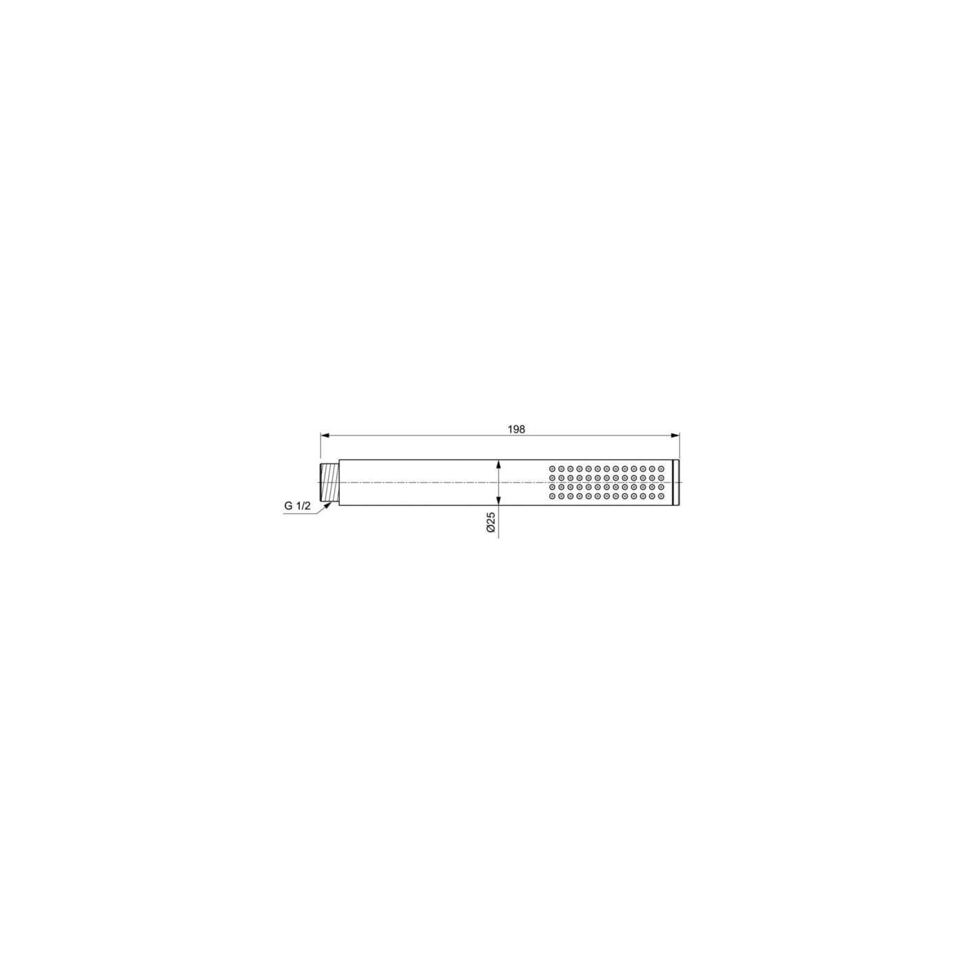 Zestaw Prysznicowy Ceraline Chrom BD192AA Ideal Standard Zestaw Prysznicowy Ceraline Chrom BD192AA Ideal Standard