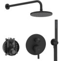 Zestaw Prysznicowy Ceraline Czarny Mat BD192XG Ideal Standard Zestaw Prysznicowy Ceraline Czarny Mat BD192XG Ideal Standard