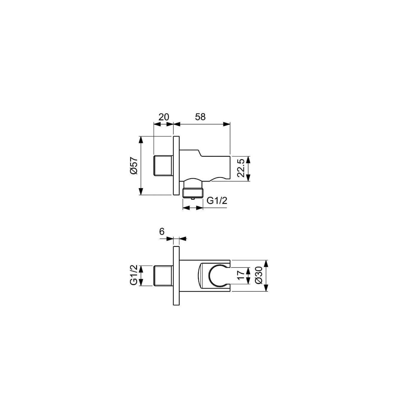 Zestaw Prysznicowy Ceraline Czarny Mat BD192XG Ideal Standard Zestaw Prysznicowy Ceraline Czarny Mat BD192XG Ideal Standard