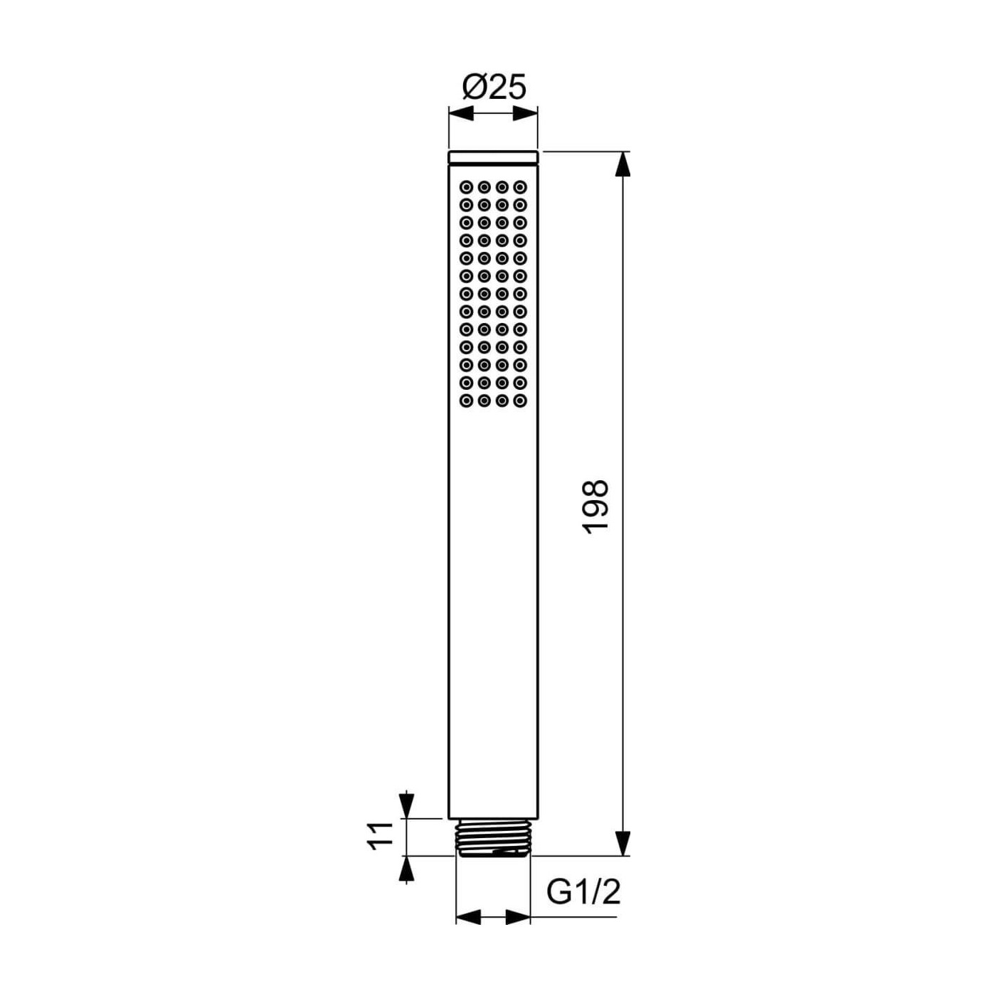 Zestaw Natryskowy Ceraline Chrom BD193AA Ideal Standard Zestaw Natryskowy Ceraline Chrom BD193AA Ideal Standard
