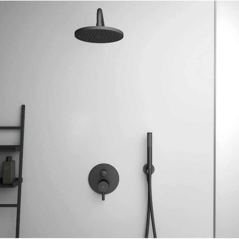 Zestaw Natryskowy Podtynkowy Czarny Mat BD193XG Ideal Standard Zestaw Natryskowy Podtynkowy Czarny Mat BD193XG Ideal Standard