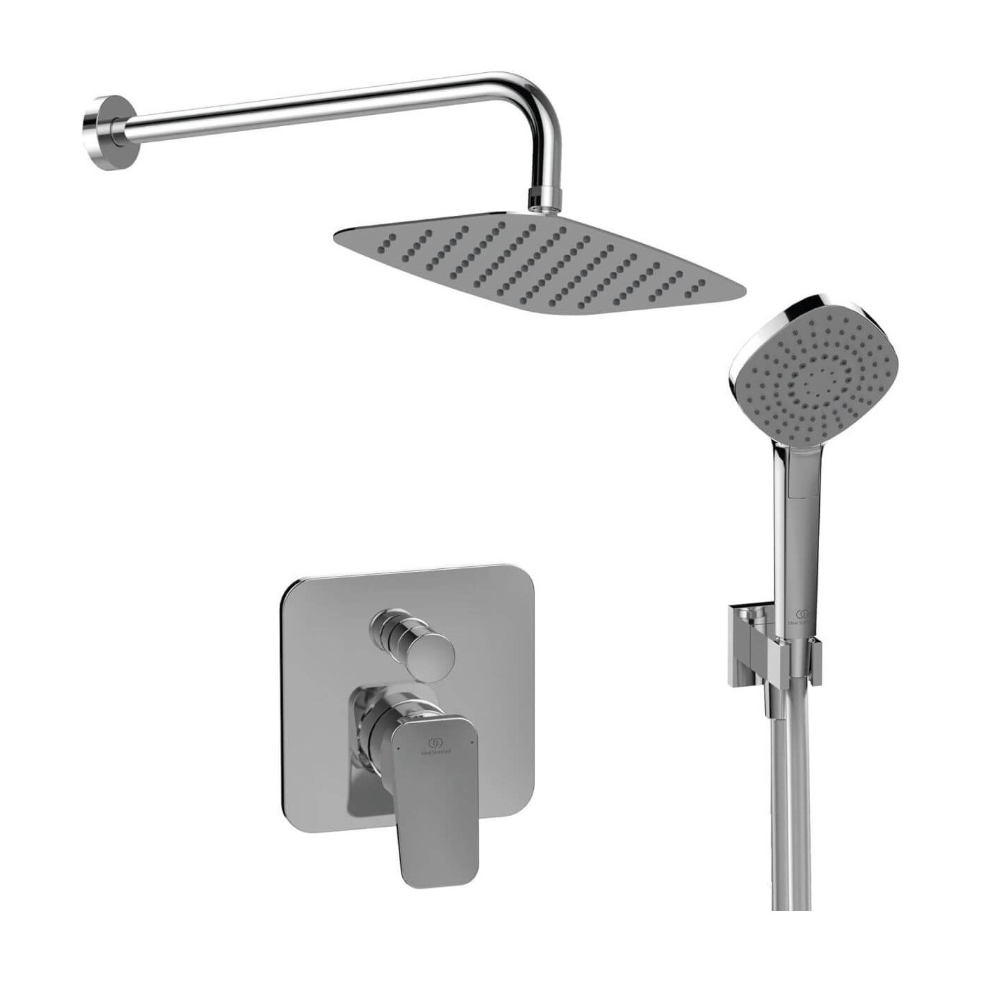 Zestaw Prysznicowy Chrom BD194AA Ideal Standard Zestaw Prysznicowy Chrom BD194AA Ideal Standard