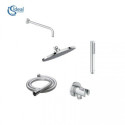 Zestaw Natryskowy Idealrain Chrom BD389AA Ideal Standard Zestaw Natryskowy Idealrain Chrom BD389AA Ideal Standard