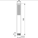 Zestaw Prysznicowy Idealrain Czarny Mat BD389XG Ideal Standard Zestaw Prysznicowy Idealrain Czarny Mat BD389XG Ideal Standard