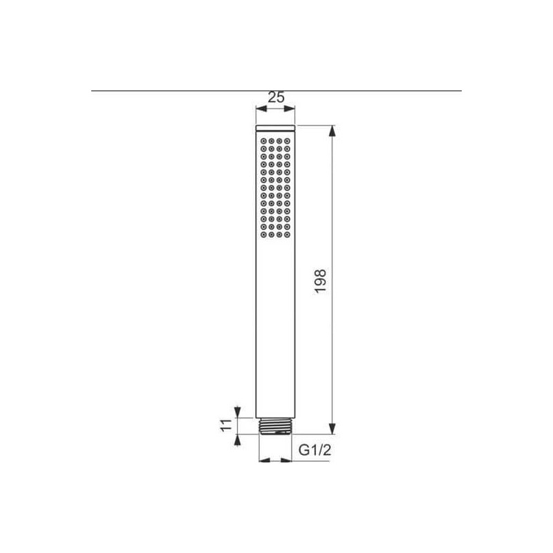 Zestaw Prysznicowy Idealrain Czarny Mat BD389XG Ideal Standard Zestaw Prysznicowy Idealrain Czarny Mat BD389XG Ideal Standard