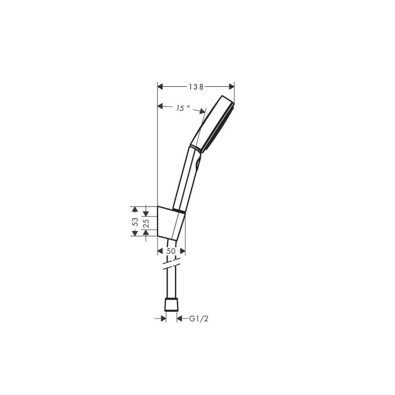 Zestaw Prysznicowy Pulsify Select S 105 3jet Relaxation 24302000 Hansgrohe Zestaw Prysznicowy Pulsify Select S 105 3jet Relaxation 24302000 Hansgrohe