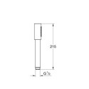 Jednostrumieniowy Prysznic Ręczny Rainshower Aqua Stick 26866DC0 Grohe Jednostrumieniowy Prysznic Ręczny Rainshower Aqua Stick 26866DC0 Grohe