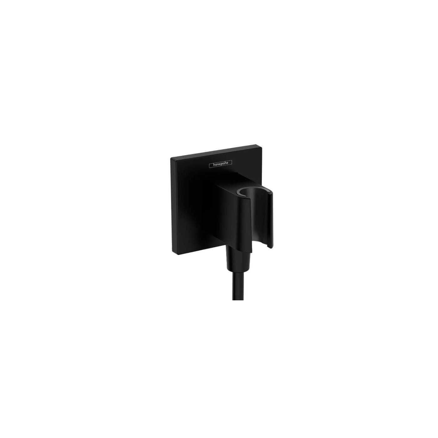 Uchwyt Prysznicowy FixFit Czarny Mat 26889670 Hansgrohe Uchwyt Prysznicowy FixFit Czarny Mat 26889670 Hansgrohe