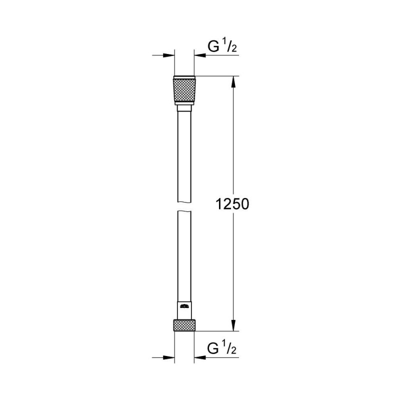 Wąż Prysznicowy Silverflex Warm Sunset 28362DA1 Grohe Wąż Prysznicowy Silverflex Warm Sunset 28362DA1 Grohe
