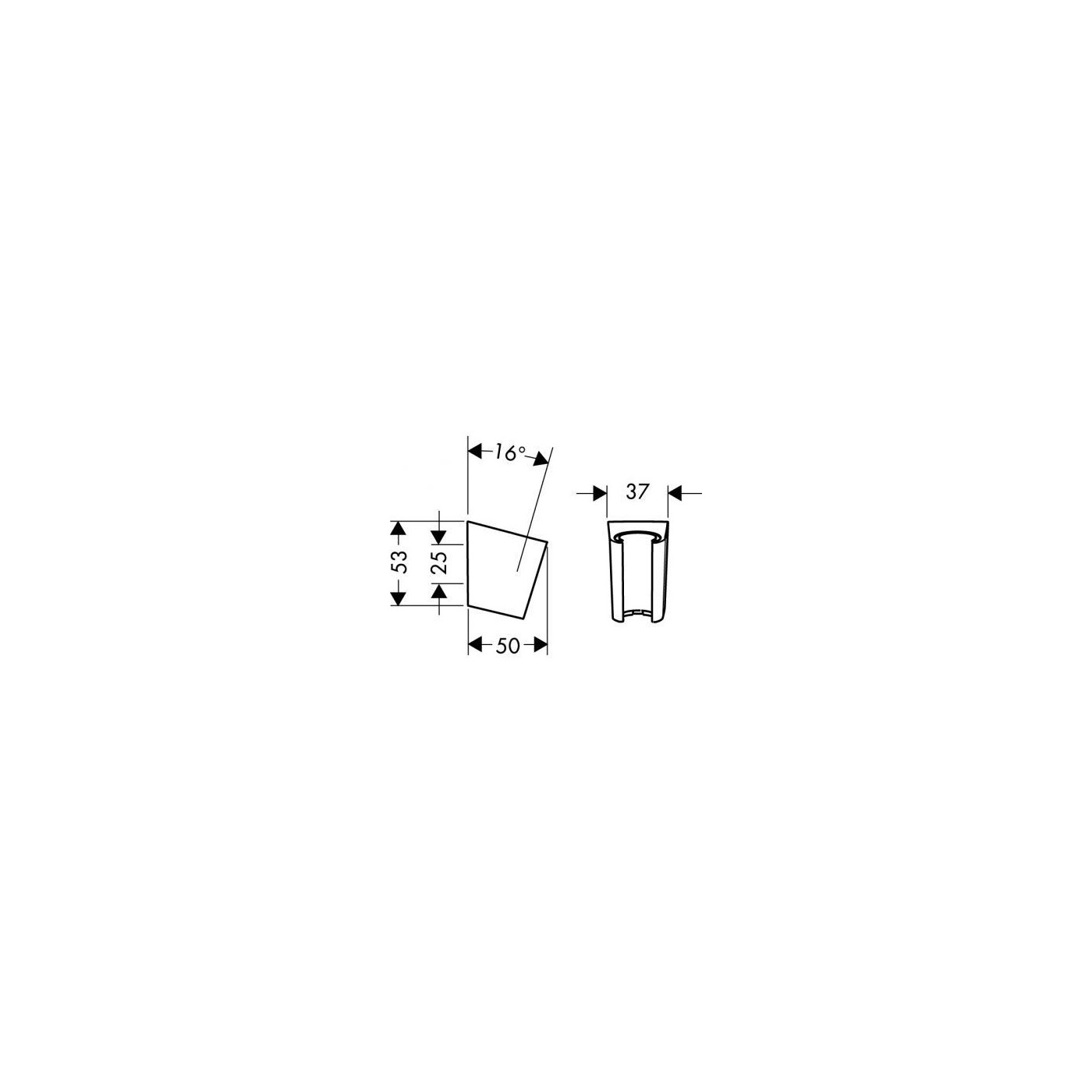 Uchwyt Prysznicowy Porter S Brąz Szczotkowany 28331140 Hansgrohe Uchwyt Prysznicowy Porter S Brąz Szczotkowany 28331140 Hansgrohe