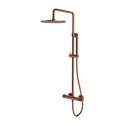 Zestaw Prysznicowy Contour Miedz Szczotkowana CT8044CPB Omnires Zestaw Prysznicowy Contour Miedz Szczotkowana CT8044CPB Omnires