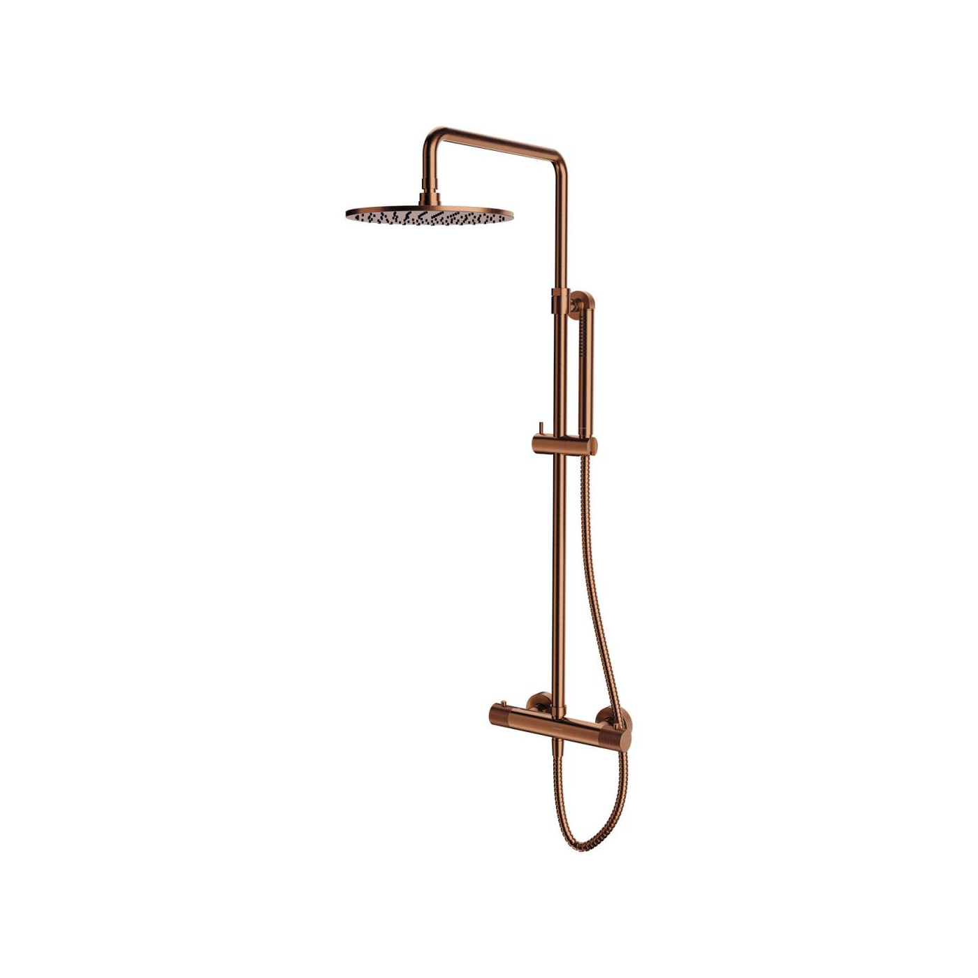 Zestaw Prysznicowy Contour Miedz Szczotkowana CT8044CPB Omnires Zestaw Prysznicowy Contour Miedz Szczotkowana CT8044CPB Omnires
