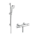 Zestaw Prysznicowy Croma Select E Vario/Ecostat 27081400 Hansgrohe Zestaw Prysznicowy Croma Select E Vario/Ecostat 27081400 Hansgrohe