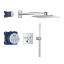Zestaw Prysznicowy Podtynkowy Z Deszczownicą Rainshower Smartactive 310 Cube SmartControl 34873000 Grohe Zestaw Prysznicowy Podtynkowy Z Deszczownicą Rainshower Smartactive 310 Cube SmartControl 34873000 Grohe
