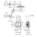 Zestaw Prysznicowy Grohtherm Podtynkowy Z Deszczownicą Tempesta 250 Cube 34871000 Grohe Zestaw Prysznicowy Grohtherm Podtynkowy Z Deszczownicą Tempesta 250 Cube 34871000 Grohe